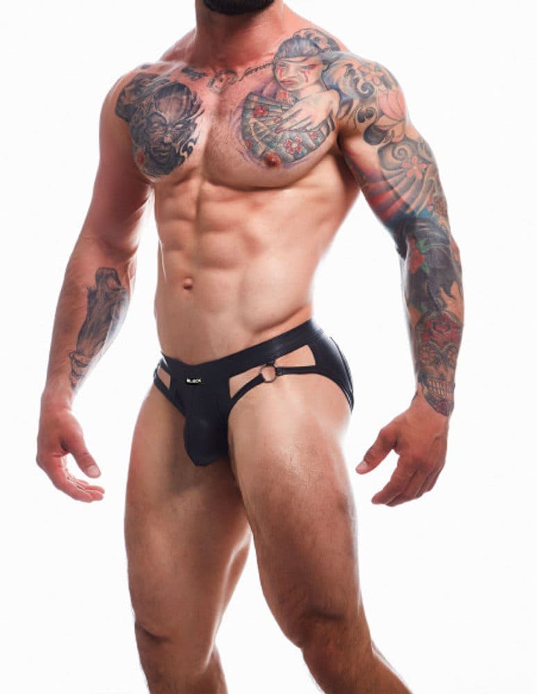 BL4CK by C4M Dungeon Black Jockstrap