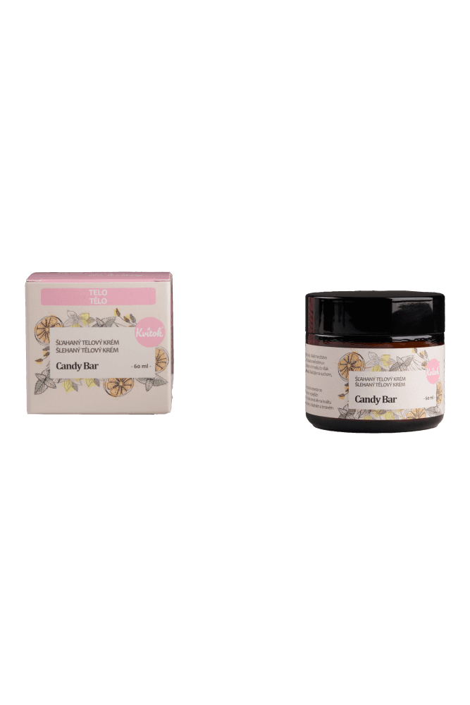 Kvítok Šlehaný tělový krém Candy Bar, 60ml