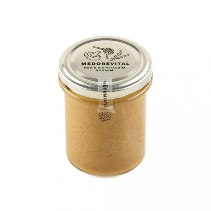 Květomluva Medorevital - med s vitálními houbami, 250g