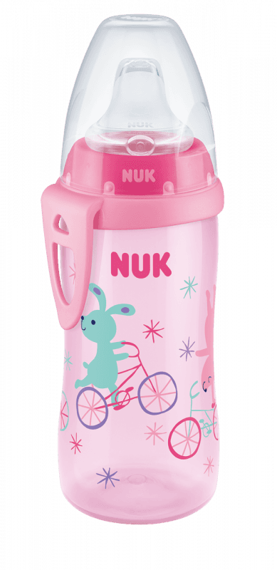 NUK FC Láhev  Active Cup 300ml růžová