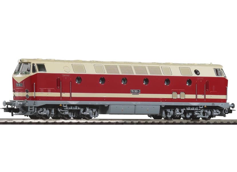 Piko Dieselová lokomotiva BR 119 (šedý rám podvozku) DR IV - 59930