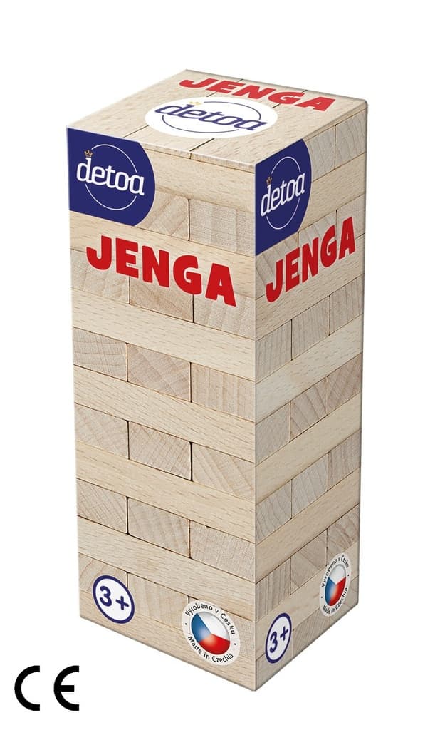 Detoa Jenga věž přírodní