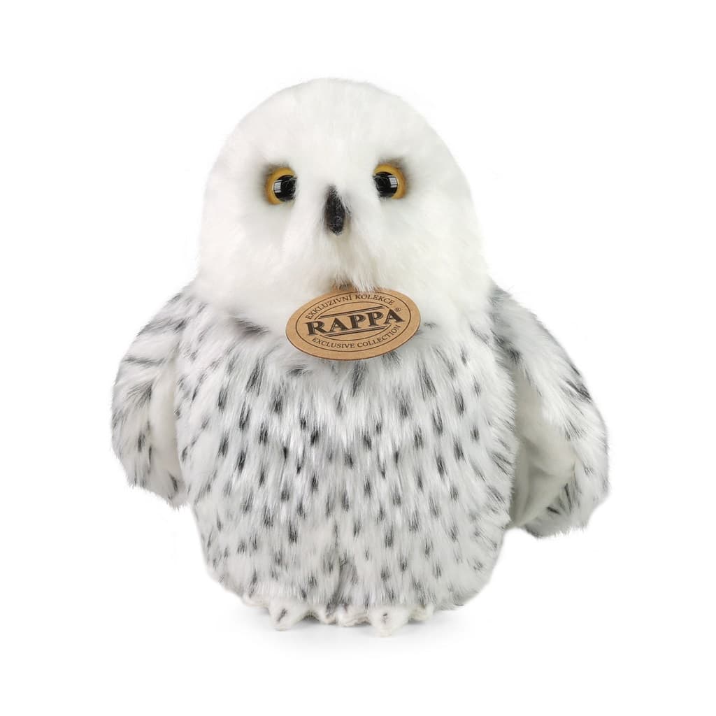 Rappa Plyšová polární sova 18 cm ECO-FRIENDLY