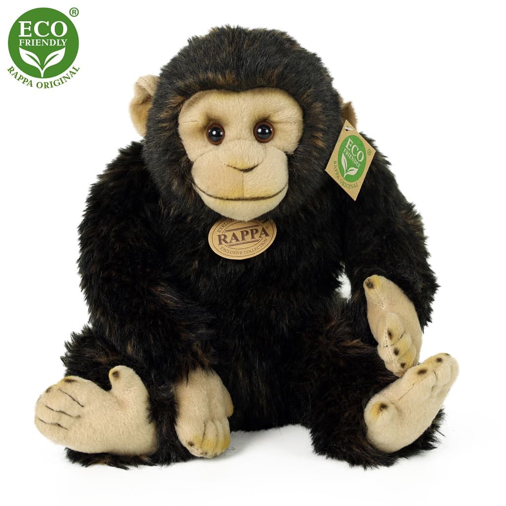 Rappa Plyšový šimpanz 27 cm ECO-FRIENDLY