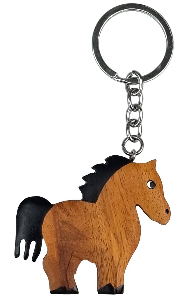 2Kids Toys Dřevěná klíčenka velká Kůň