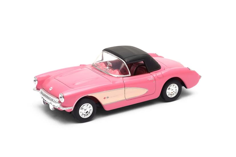 Welly Chevrolet ´57 Corvette soft top 1:34 bílá