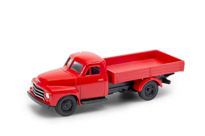 Welly 1952 Opel Blitz otevřený 1:34 žlutý
