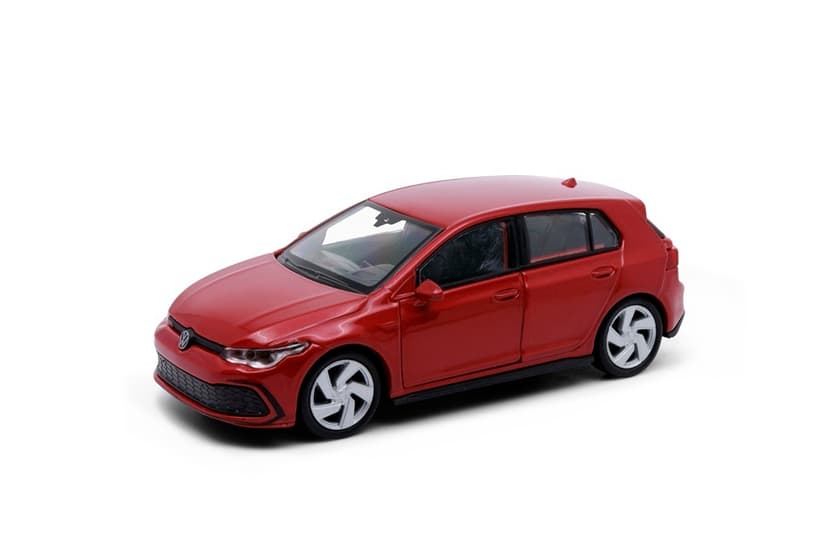 Welly Volkswagen Golf 8 GTI 1:38 bílý
