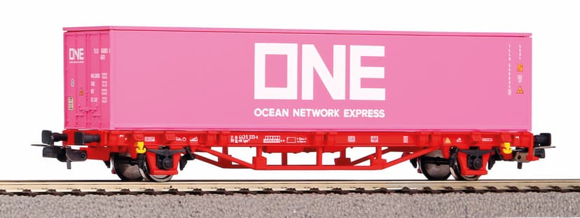 Piko Plošinový vagón Lgss 1x40ft kontejnér ONE NS VI - 57757