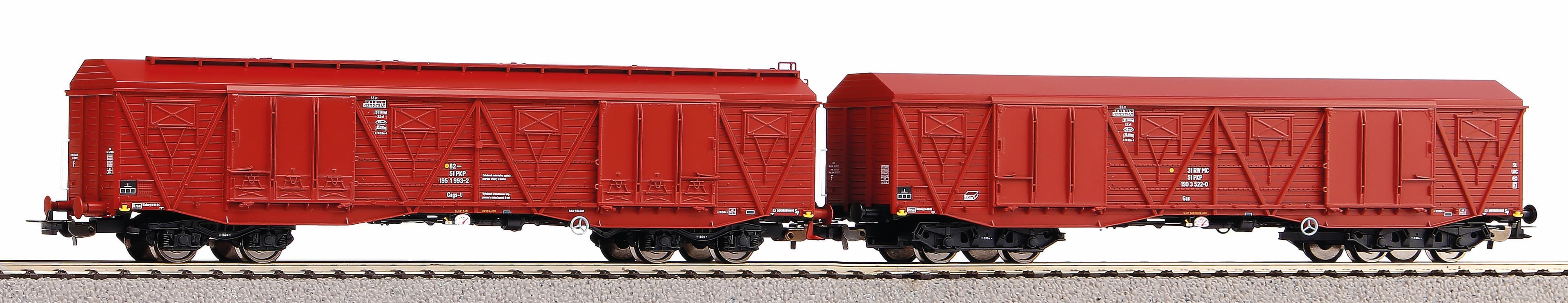 Piko Sada 2 Krytých velkokapacitních vagónů 401Ka PKP V - 58232