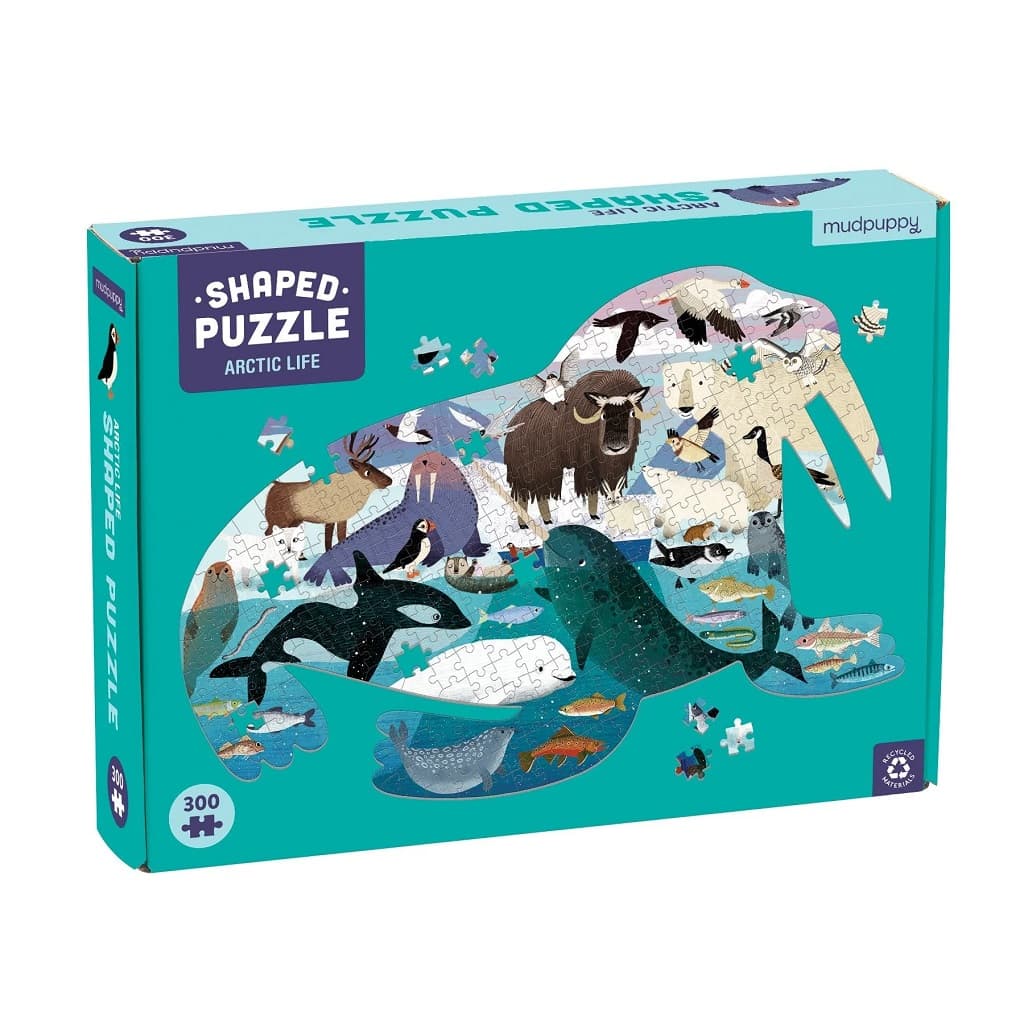 Mudpuppy Puzzle Arktida ve tvaru mrože