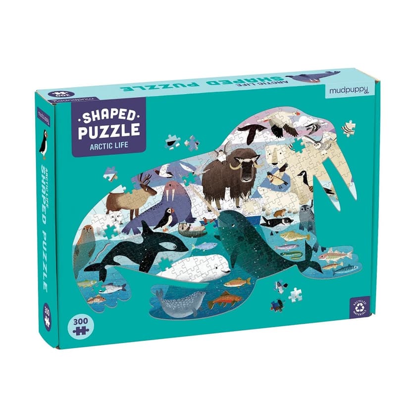 Mudpuppy Puzzle Arktida ve tvaru mrože
