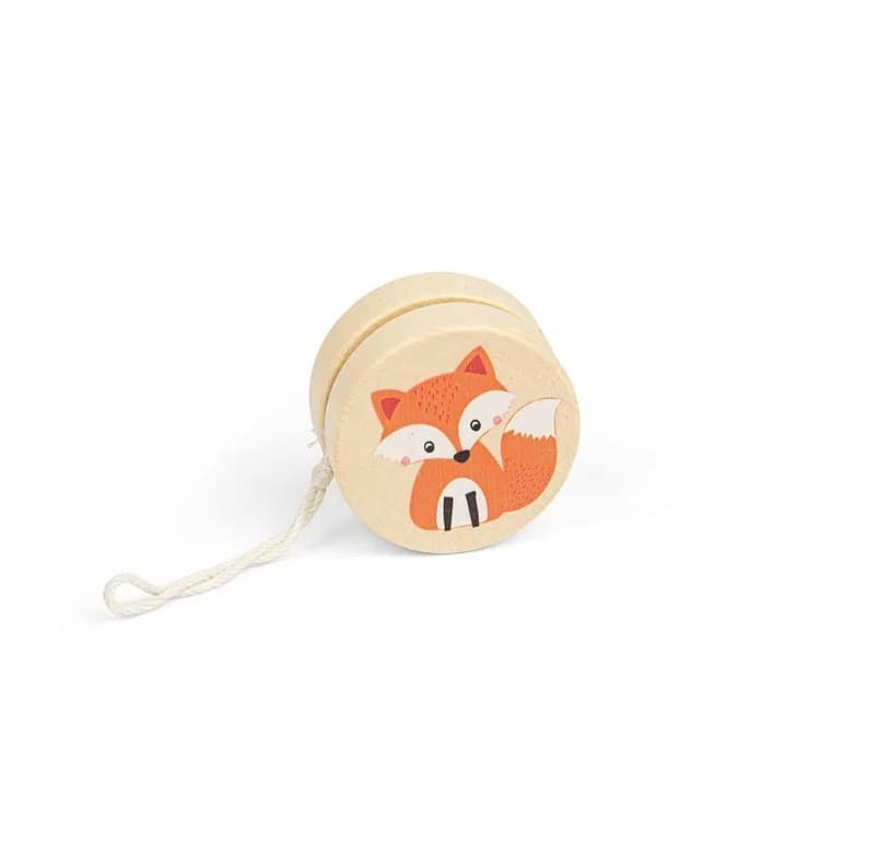 Bigjigs Toys Dřevěné jojo Liška