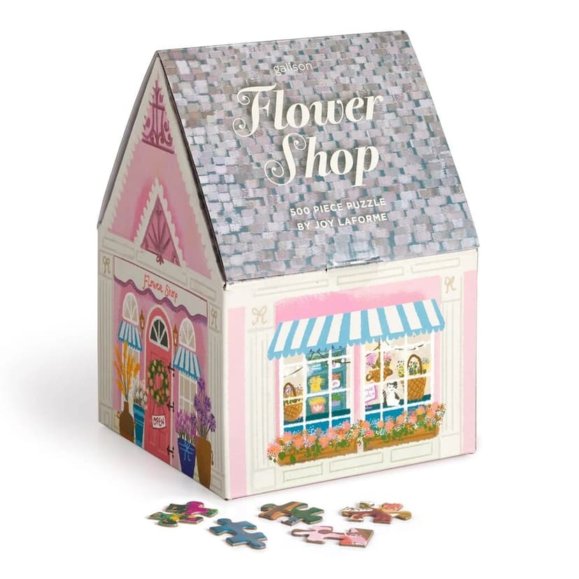 Galison Puzzle Květinářství Joy Laforme 500 dílků - poškozený obal