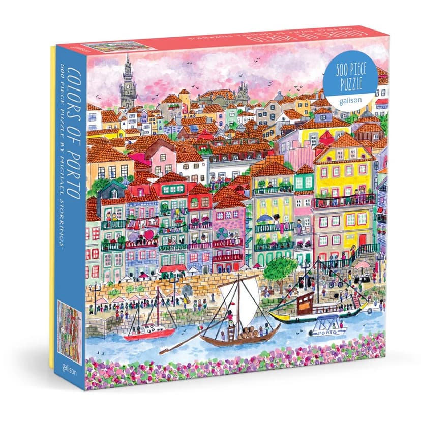 Galison Puzzle Barvy Porta Michael Storrings 500 dílků