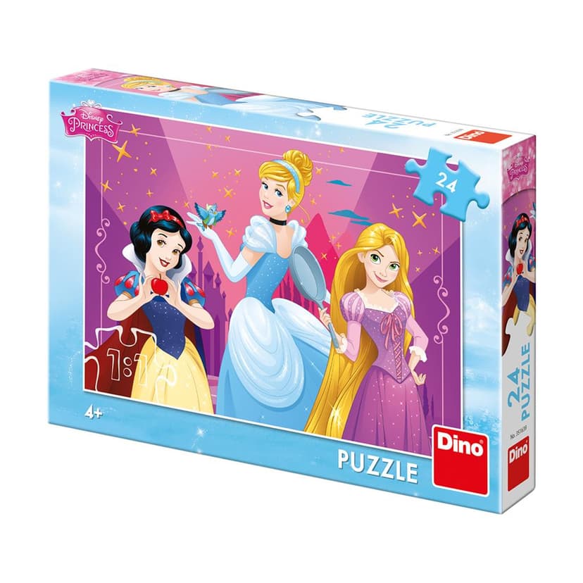 Dino Puzzle Odvážné princezny 24 dílků