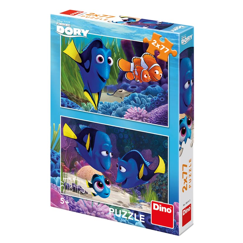 Dino Puzzle Dory se našla 2x77 dílků