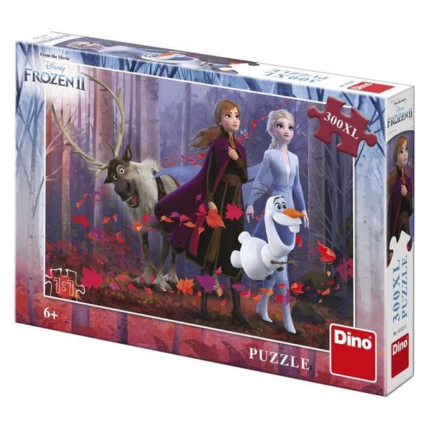 Dino Puzzle Frozen II sestry v lese 300 XL dílků