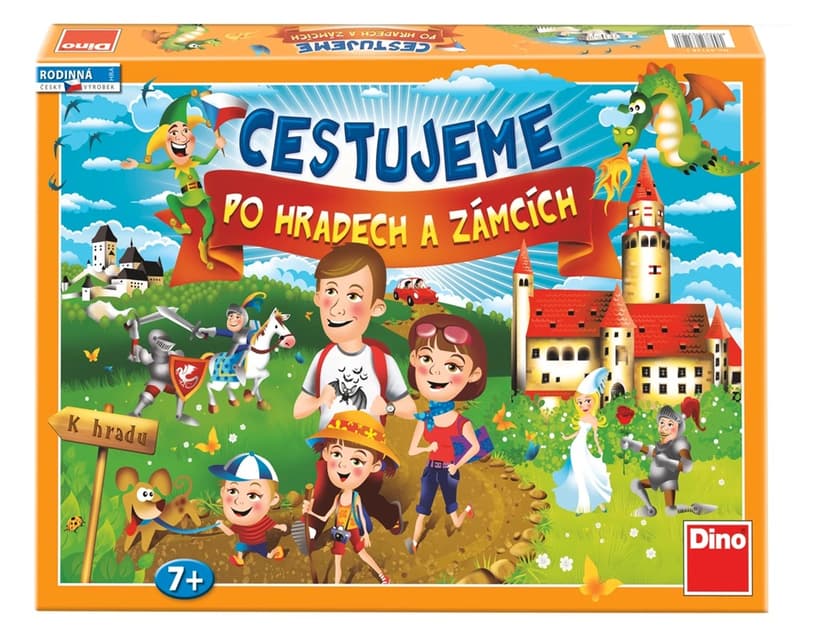 Dino Rodinná hra Cestujeme po hradech a zámcích