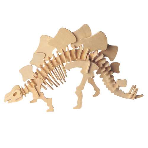 Woodcraft Dřevěné 3D puzzle Stegosaurus velký