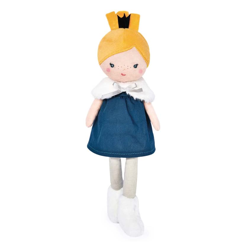 Doudou Jolijou Panenka Axelle 25 cm tmavě modrá