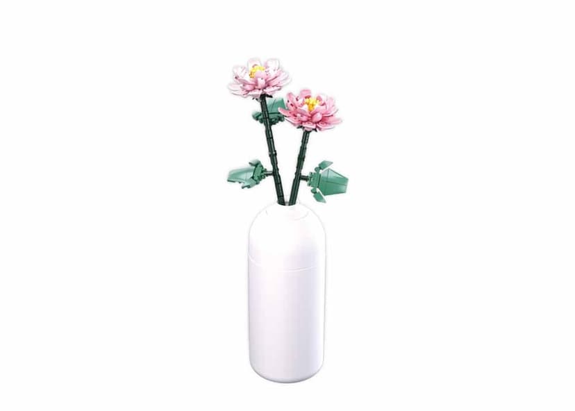 Sluban Flowers M38-B1101-05 Pivoňka ve váze