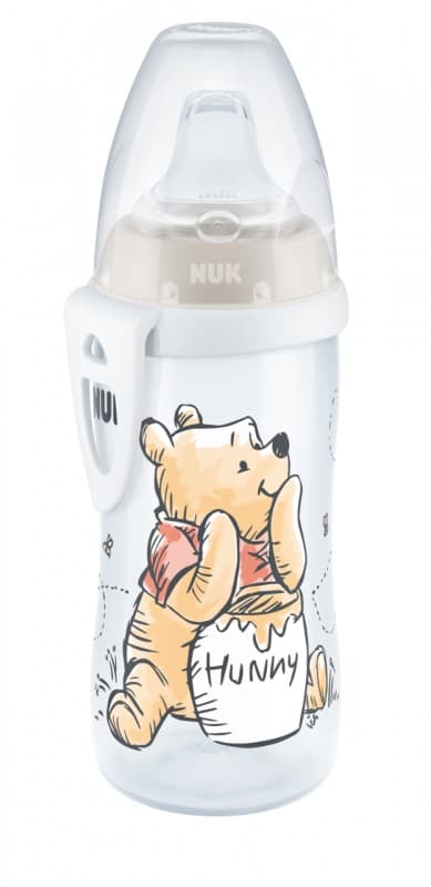 NUK FC Láhev  Active Cup DISNEY-Medvídek Pú 300ml béžová