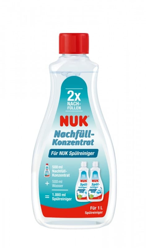 NUK Mycí koncentrát 500 ml pro přípravu 1000 ml prostředku