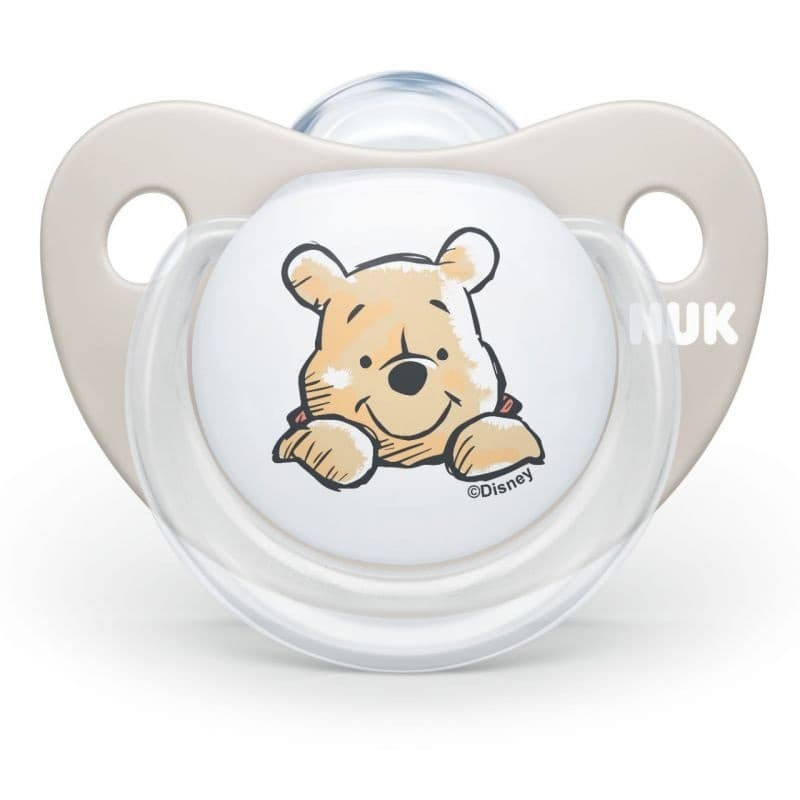 NUK Dudlík Dudlík Medvídek Pú (0-6 měs.) 1 ks béžová