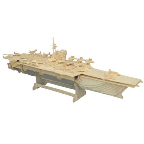Woodcraft Dřevěné 3D puzzle Letadlová loď