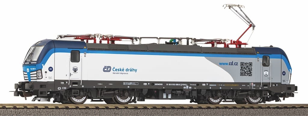 Piko Elektrická lokomotiva Vectron QR Code ČD VI, digitální - 21604