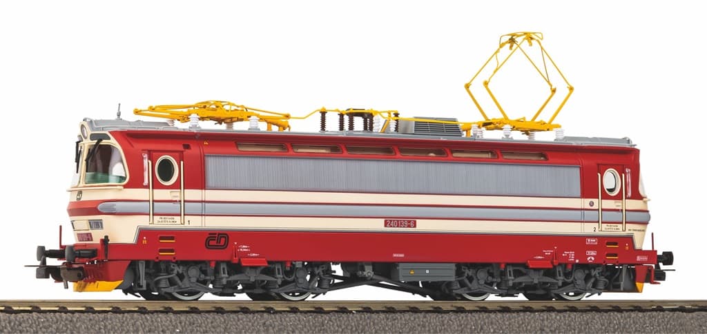 Piko Elektrická lokomotiva BR 240 Laminátka ČD V včetně zvukového dekodéru, digitální - 51397
