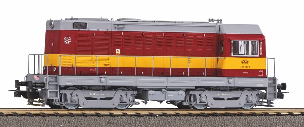 Piko Dieselová lokomotiva BR 720 Hektor ČSD IV AC včetně zvukového dekodéru, digitální - 52433
