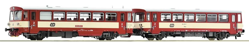 Roco Dieselový motorový vůz 810 458-0 s přívěsem, CD, digitální - 70377