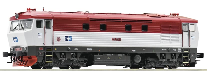Roco Dieselová lokomotiva 751 176-9 Bardotka ČD Cargo, digitální - 70927