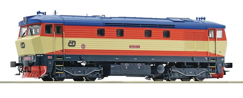 Roco Dieselová lokomotiva 749 257-2 ČD Bardotka - 7300008