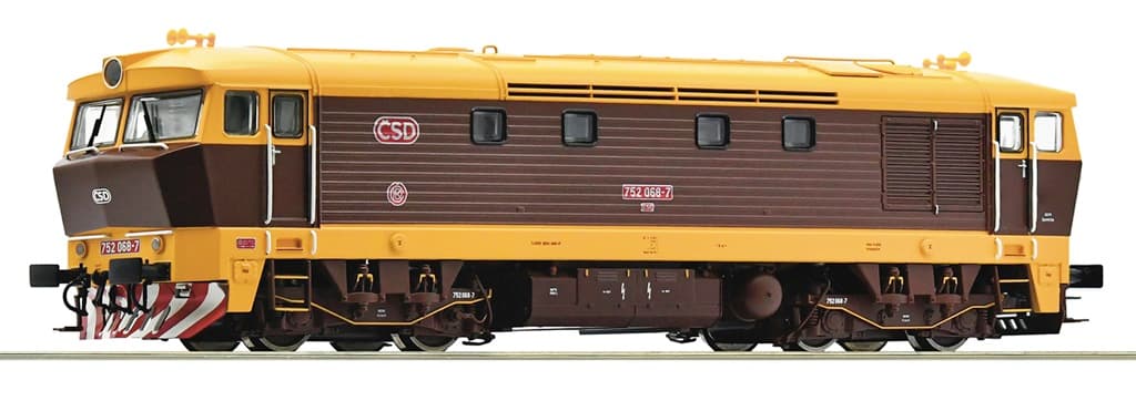 Roco Dieselová lokomotiva 752 068-7, ČSD/ČD Bardotka - 7300026