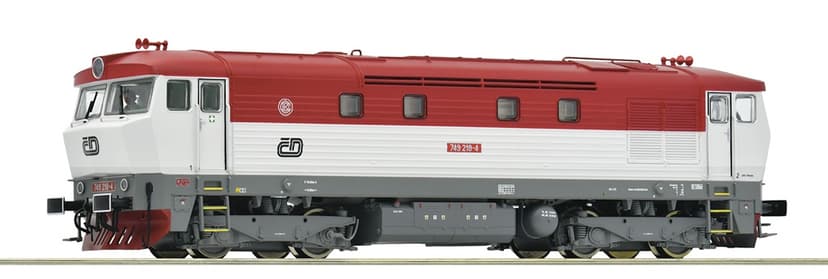 Roco Dieselová lokomotiva 749 218-4 ČD Bardotka  - 7300054