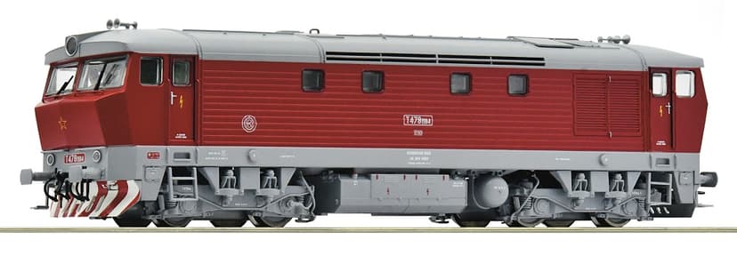 Roco Dieselová lokomotiva T 478 1184 Bardotka ČSD, digitální - 7310028