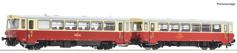 Roco Dieselový motorový vůz řady M 152 0262 s přívěsem ČSD - 7700010