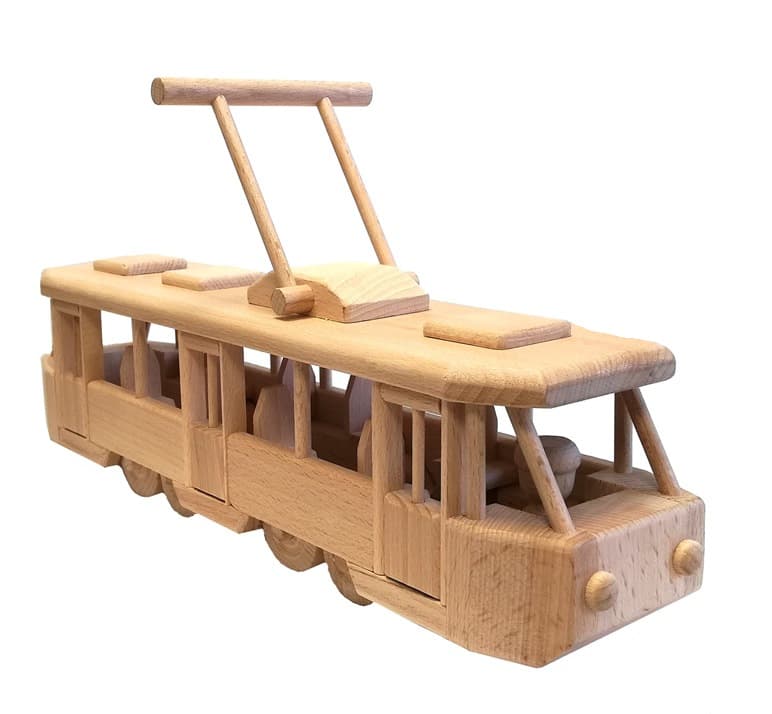 Ceeda Cavity Dřevěná tramvaj