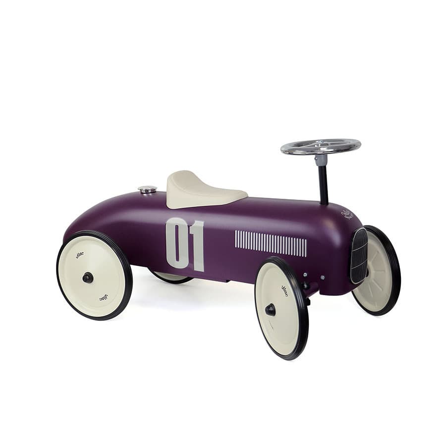 Vilac Vintage kovové odrážedlo tmavě fialové