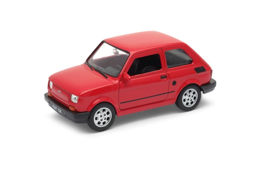 Welly Fiat 126 Maluch 1:34  červená
