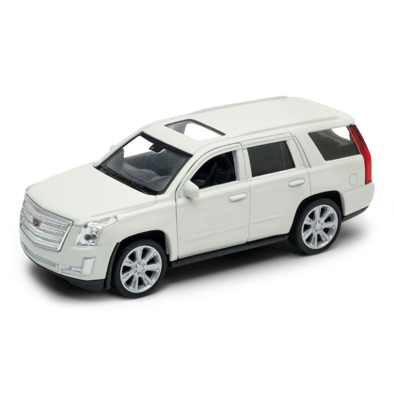 Welly Cadillac Escalade (2017) 1:34 stříbrný