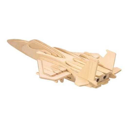 Woodcraft Dřevěné 3D puzzle Stíhačka