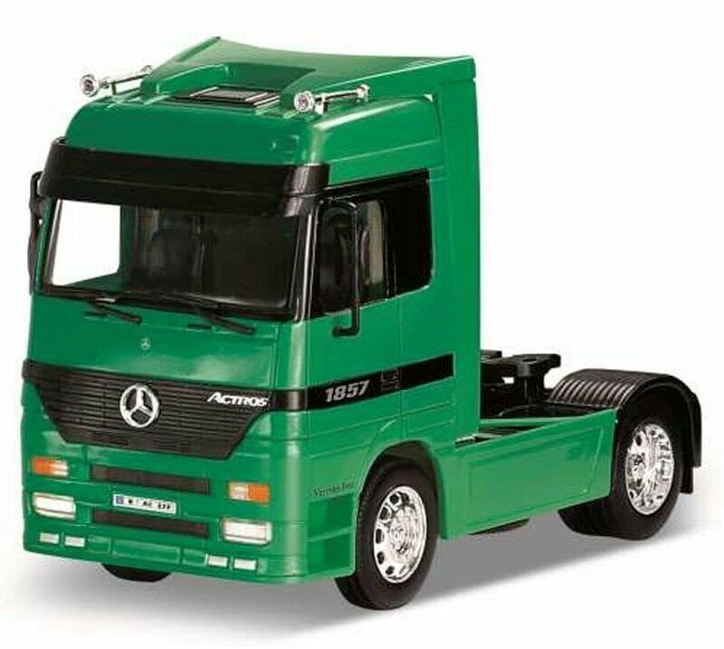 Welly Tahač Mercedes-Benz Actros 33280 - zelený 1:32