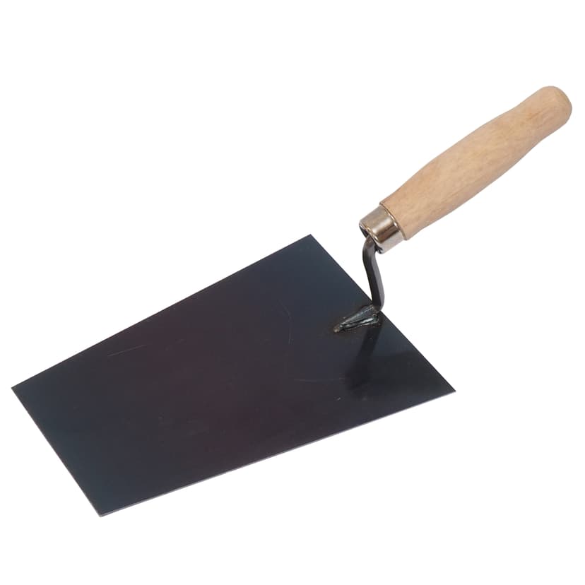 TOPTRADE lžíce zednická, ocelová, 200 x 140 mm, profi