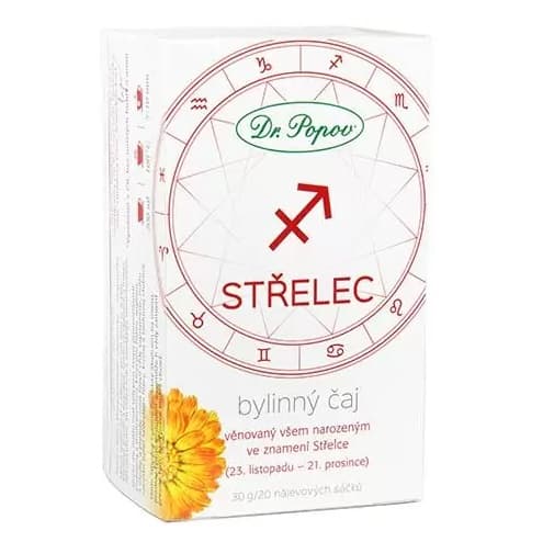 Bylinný čaj STŘELEC, 30 g