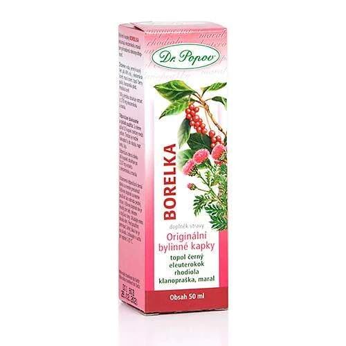 Borelka, originální bylinné kapky, 50 ml