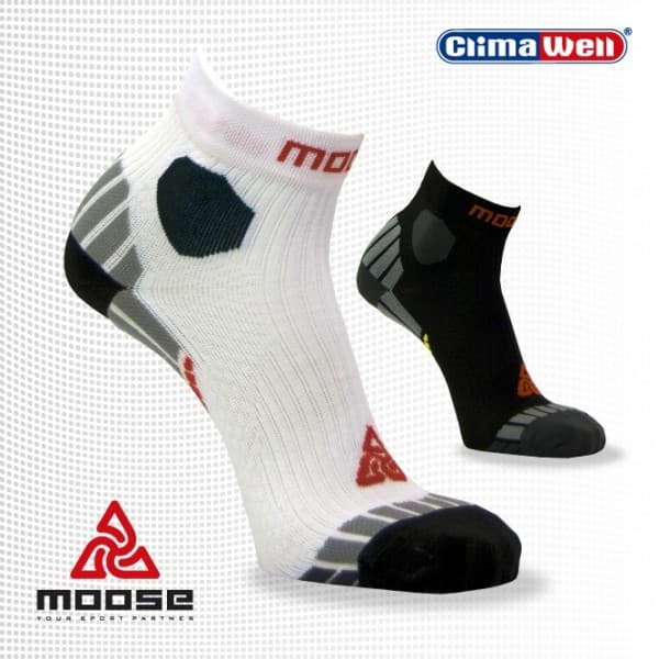 ULTRAMARATHON běžecké ponožky Moose černá XS